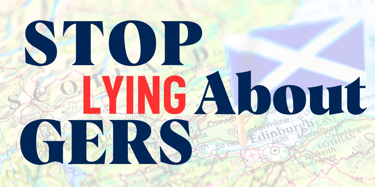 Stop lying about GERS